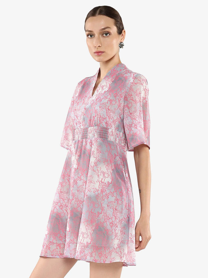 Rareism Fit & Flare Mini Dress Fit & Flare