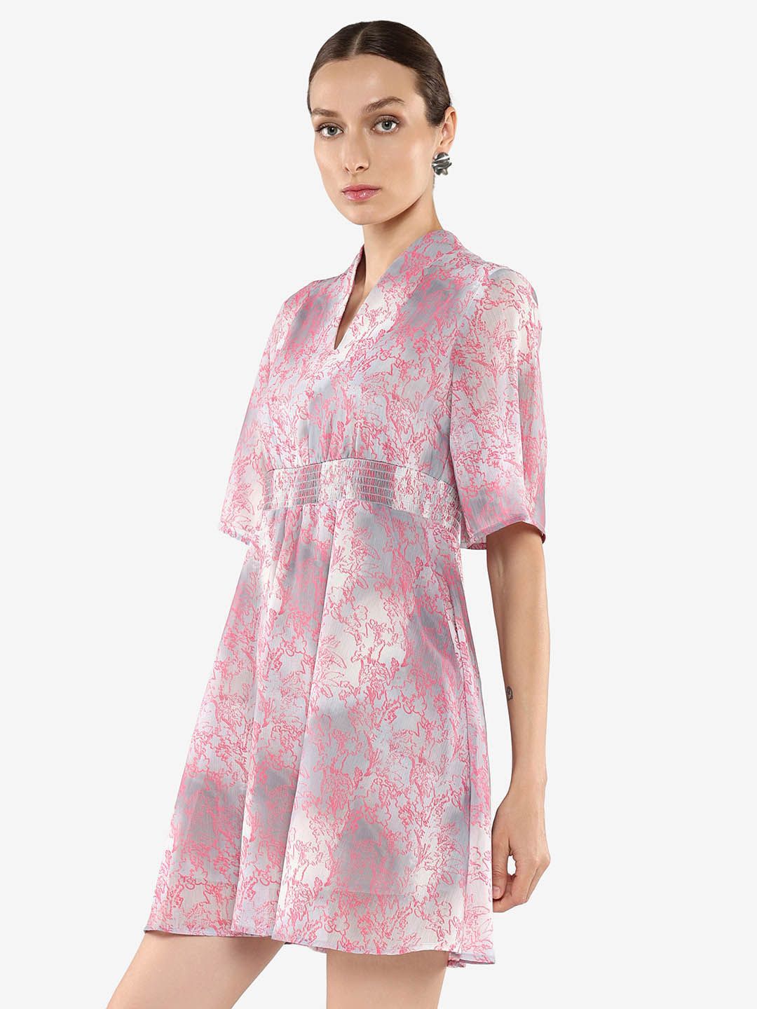 Rareism Fit & Flare Mini Dress Fit & Flare