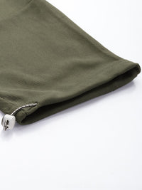The Indian Garage Co Men Relaxed Fit Textured Cargo Track Pant