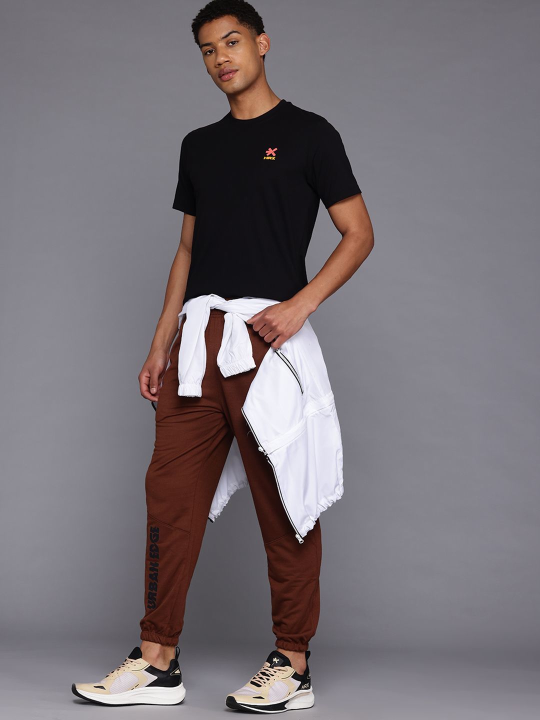 HRX by Hrithik Roshan Lifestyle Typography Printed T-shirt