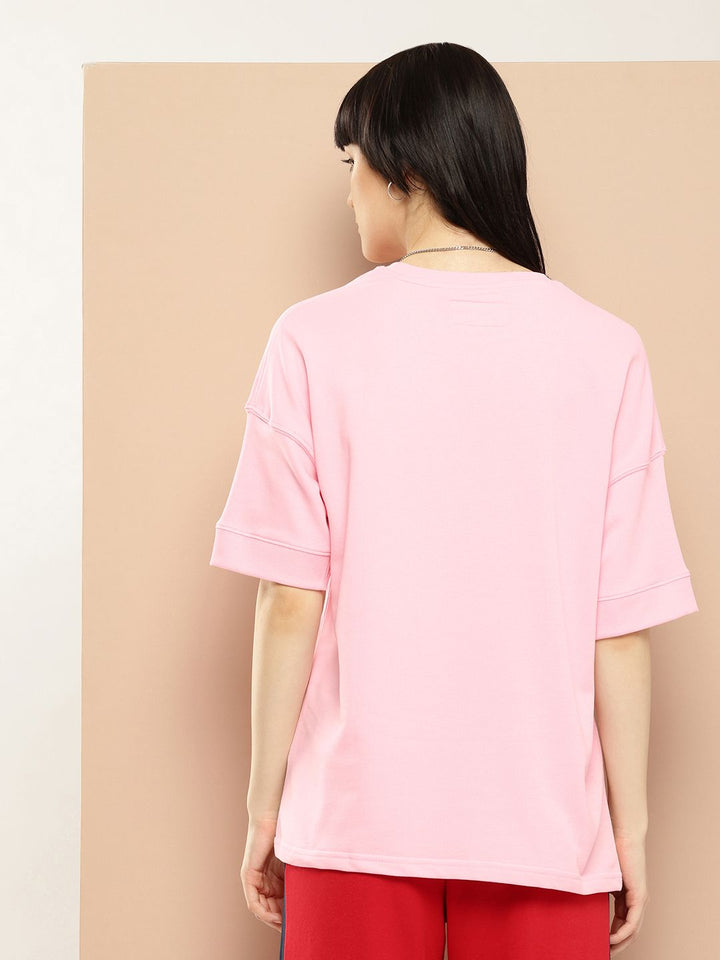 Difference of Opinion Women Oversized Drop Shoulder Ultra Soft Drapey Cotton T-Shirt
