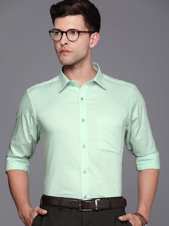 Raymond Men Slim Fit Pure Cotton Formal Shirt
