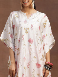 Libas Floral Printed Kimono Sleeves Tunic & Palazzo Co-Ords