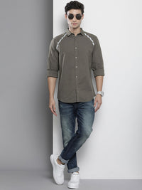 The Indian Garage Co Pure Cotton Solid Casual Shirt