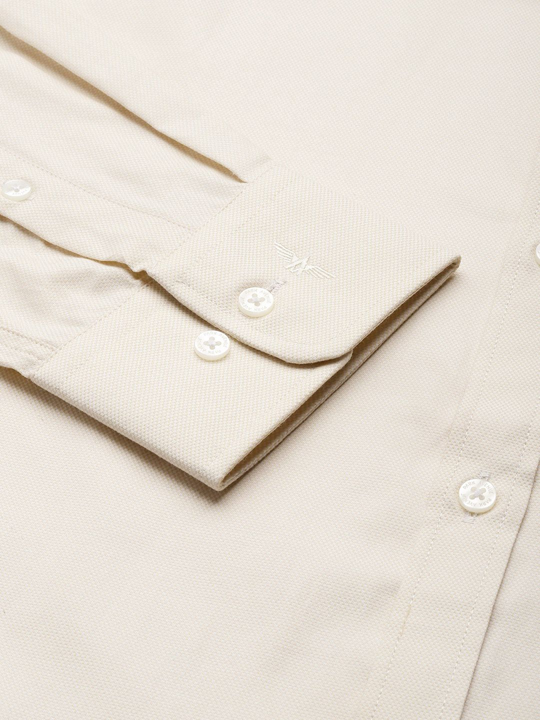 Park Avenue Textured Slim Fit Formal Shirt