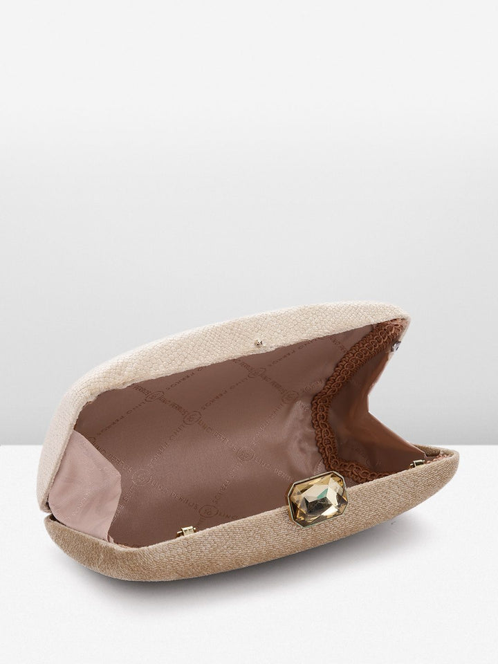 Lino Perros Women Shimmery Party Box Clutch