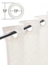 Story@Home Jacquard 400 GSM 7 feet 1 U Door Curtain