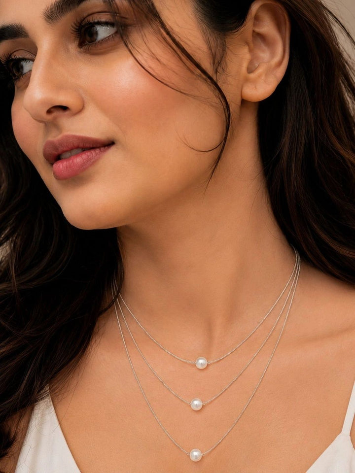VOGUE PANASH Kalung Berlapis Perak Tembaga