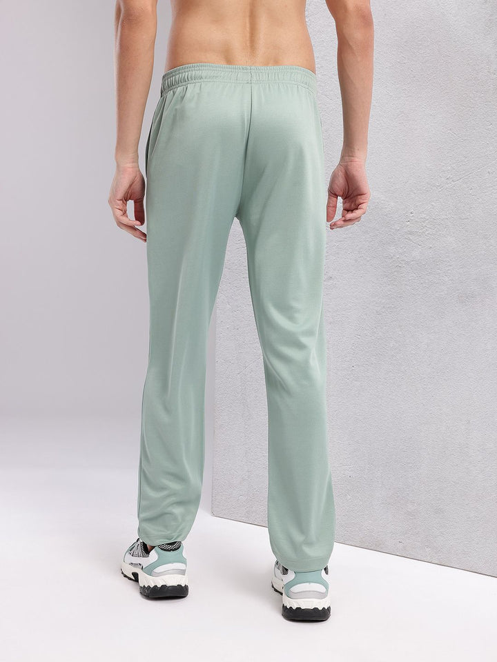 HRX by Hrithik Roshan Men Brand Logo Printed Mid-Rise Rapid-Dry Running Track Pants