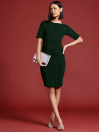 all about you Shimmery Sheath Dress