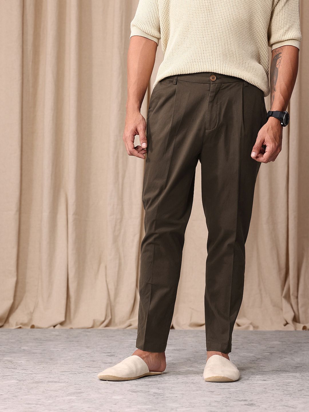 Mr Bowerbird Men Liberal Fit Lipated