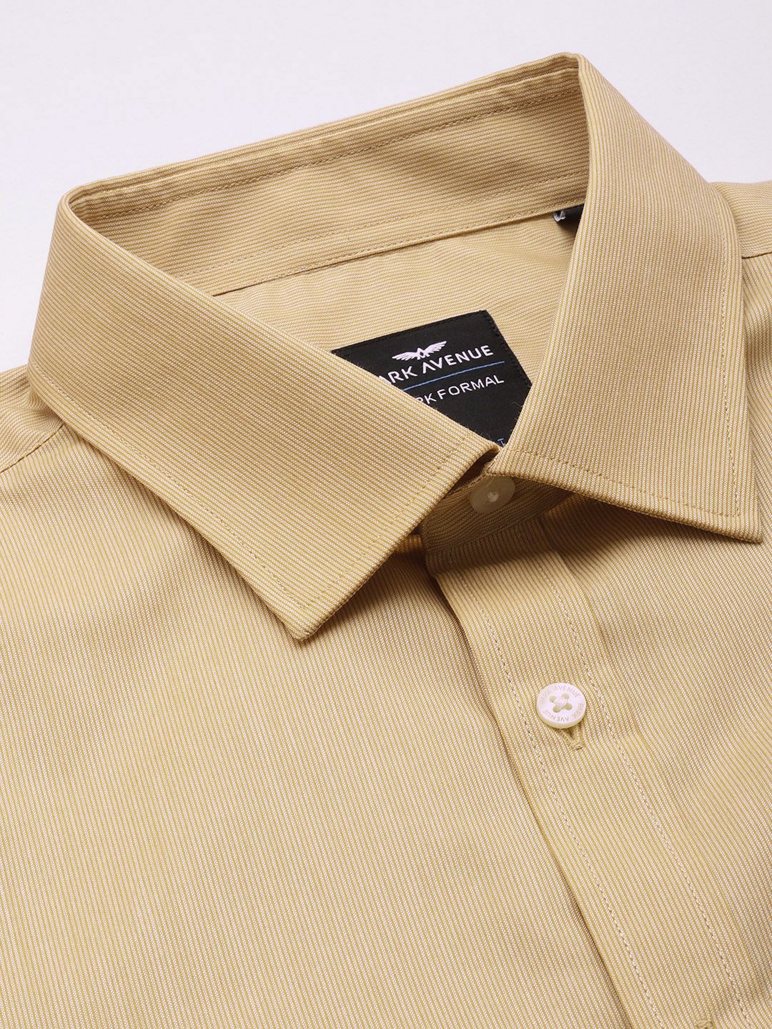 Park Avenue Slim Fit Pinstripes Opaque Formal Shirt