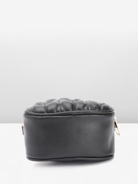 DressBerry Quilted Structured Handheld Bag