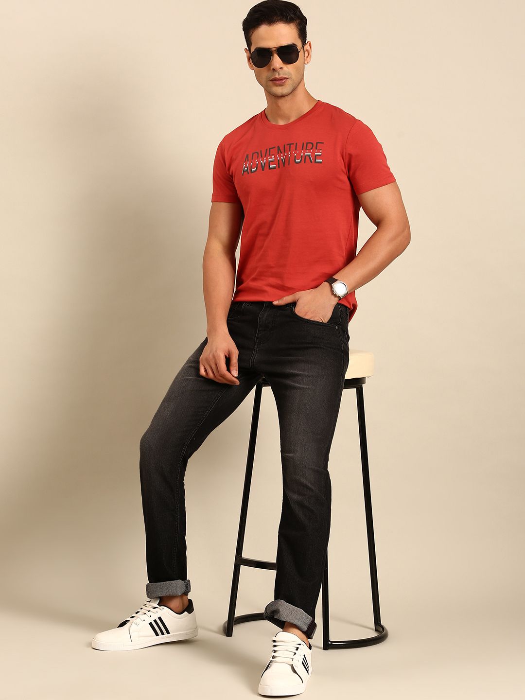 Being Human Men Light Fade Stretchable Slim Fit Jeans