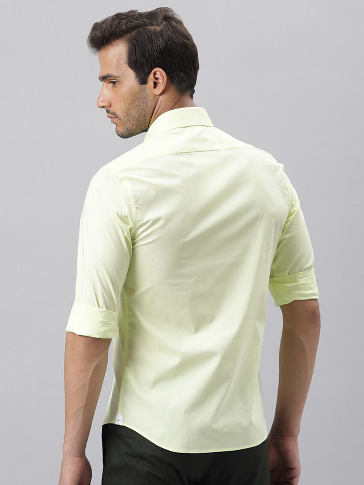 RARE RABBIT Men Neutro Slim Fit Cotton Shirt