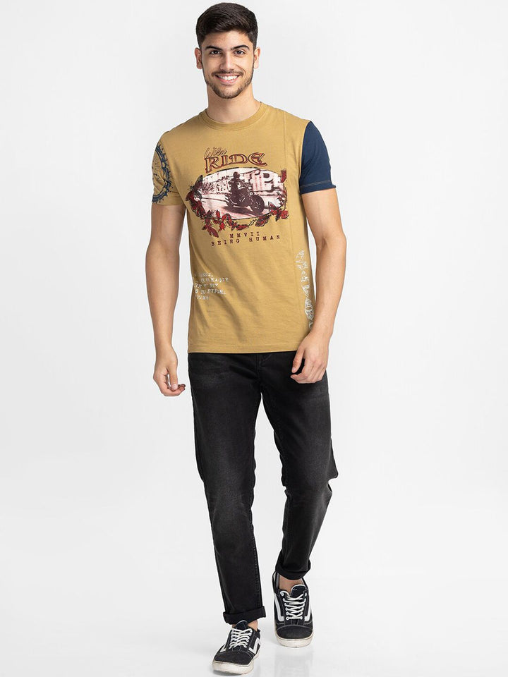 Being Human Men Mid-Rise Light Fade Jeans