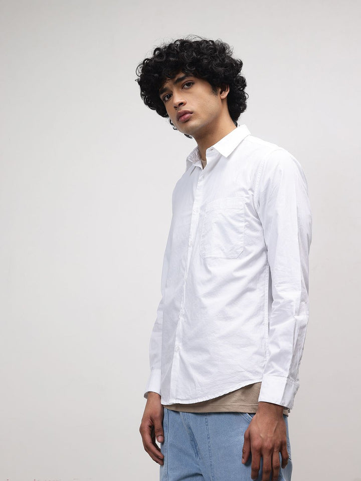 ether Pure Cotton Casual Shirt