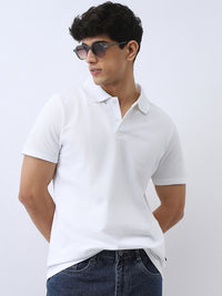 Urbano Fashion Men Solid Regular Fit Half Sleeve Cotton Polo T-Shirt