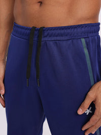 HRX by Hrithik Roshan Men Mid-Rise Rapid-Dry Fit Running Track Pants with Side Slits