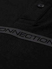 T-Shirt Kapas Polo Sambungan Perancis