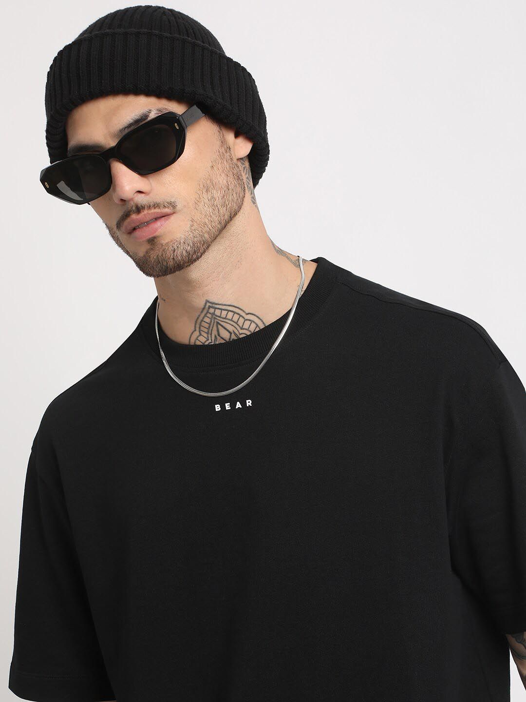 THE BEAR HOUSE Graphic Printed Regular Fit Cotton T-shirt