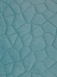 HOSTA HOMES Turquoise Blue 2 Pieces Self Design Rectangle Shaped Pillow Covers