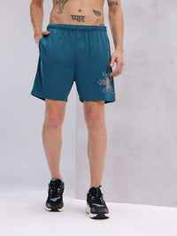 HRX by Hrithik Roshan Men Reflective Logo Printed Rapid-Dry Running Shorts