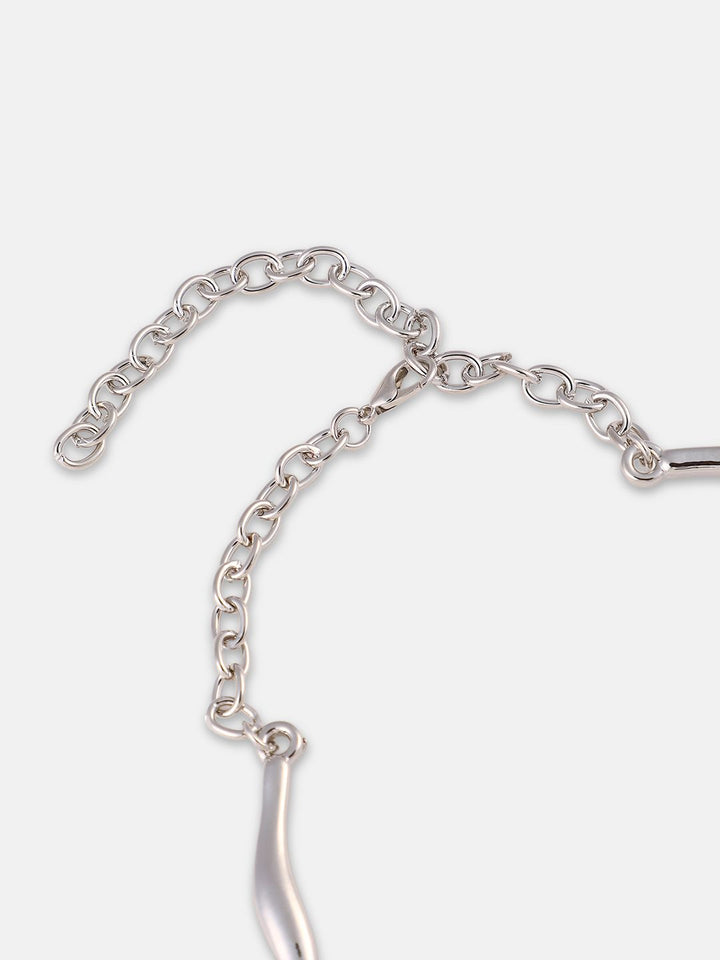 SOHI The Drip Silver-Plated Jewellery Set