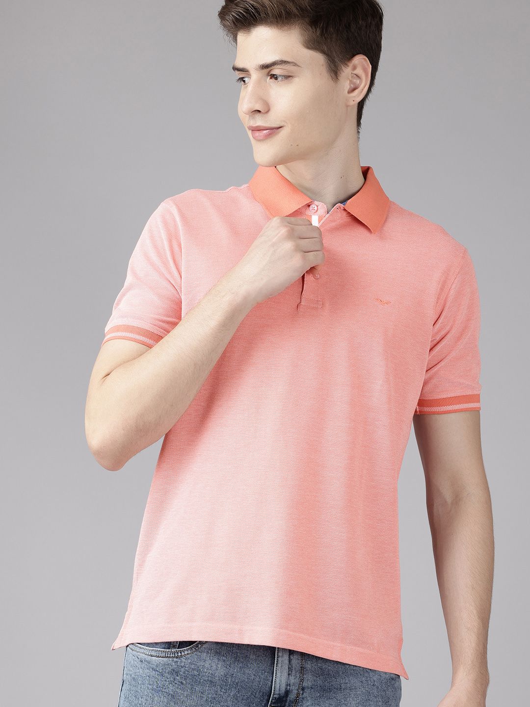 Park Avenue Polo Collar Slim Fit T-shirt