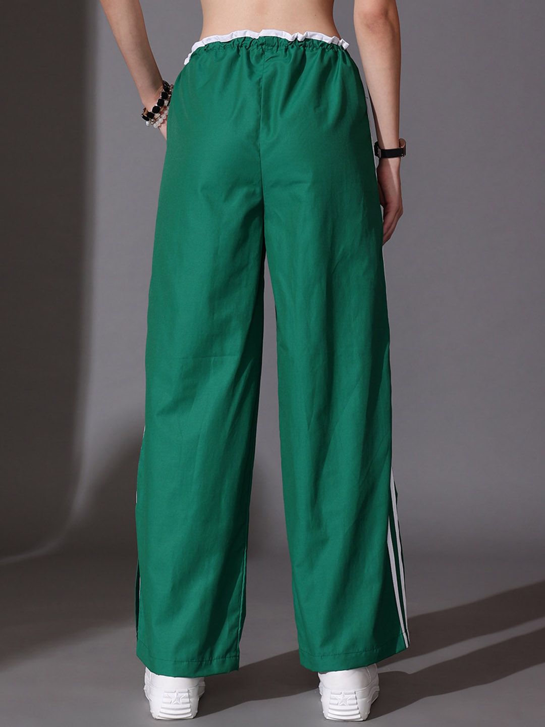 STREET 9 Women Cotton Straight Fit Trousers