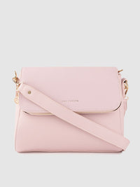 Lino Perros Pink Solid Shoulder Bag