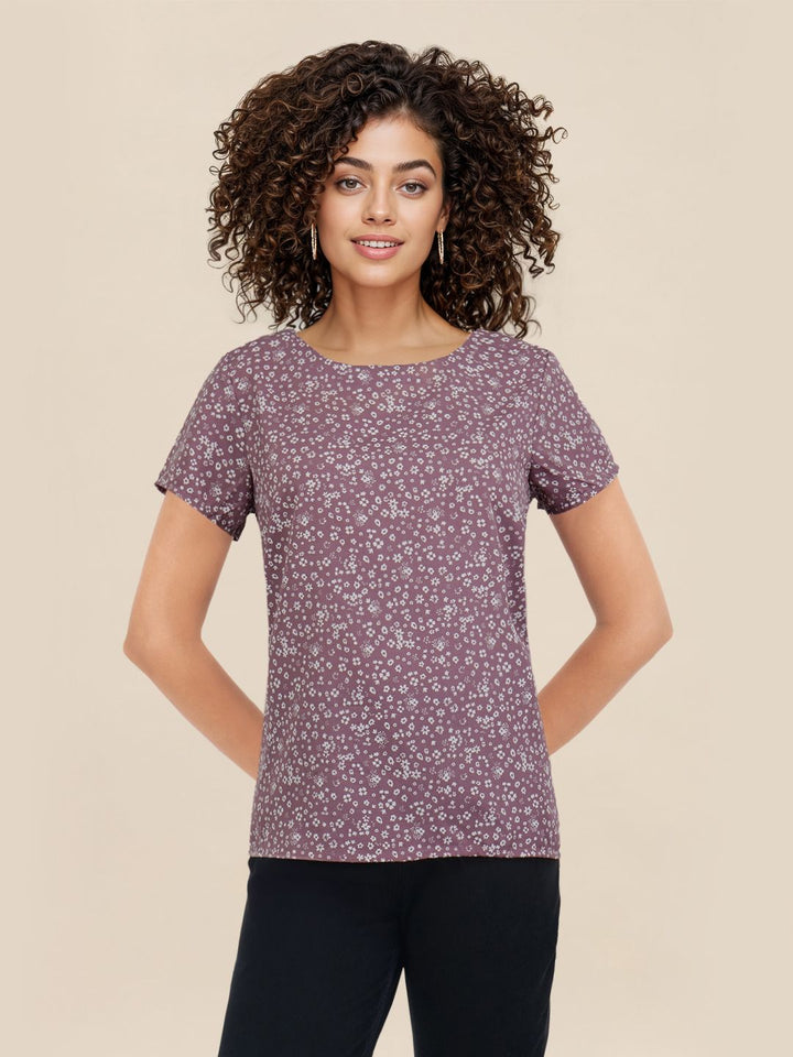 DressBerry Floral Printed Regular Top