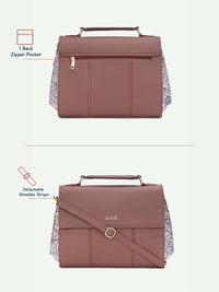 Zouk Wanita Colaba Shirin Rhea Kapoor Satchel Bag