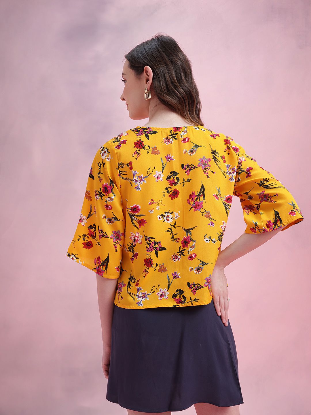 DressBerry Floral Print Top