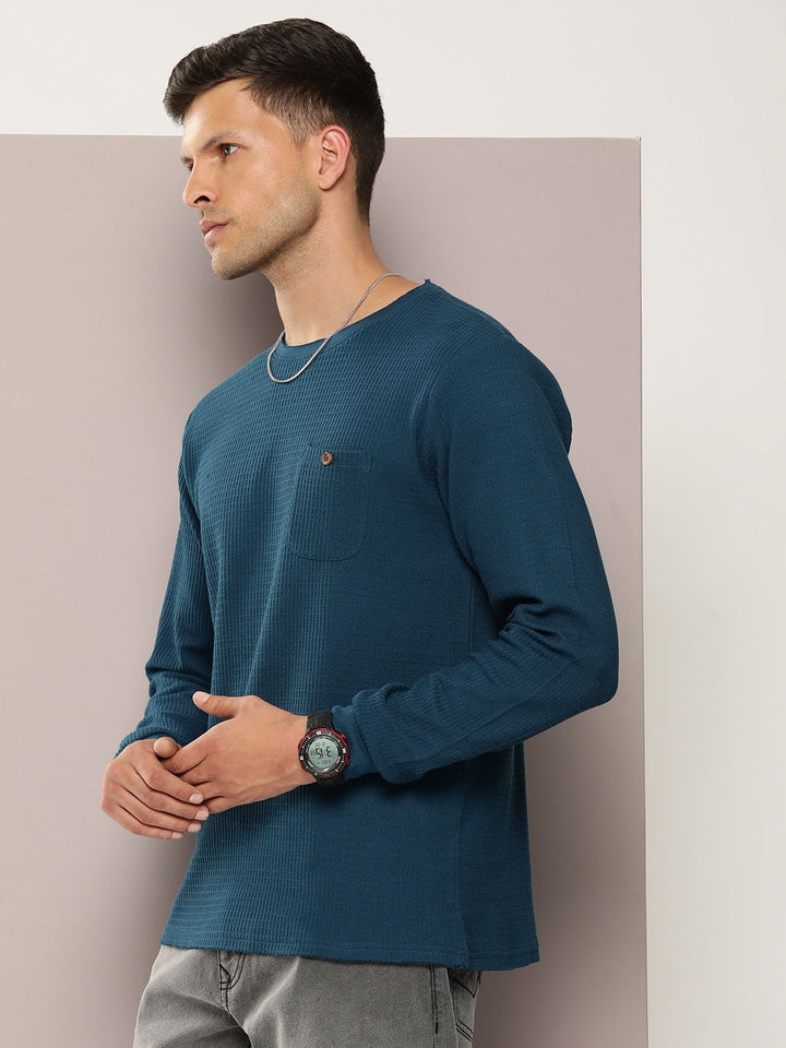 DILLINGER Men Pure Cotton Pockets T-shirt