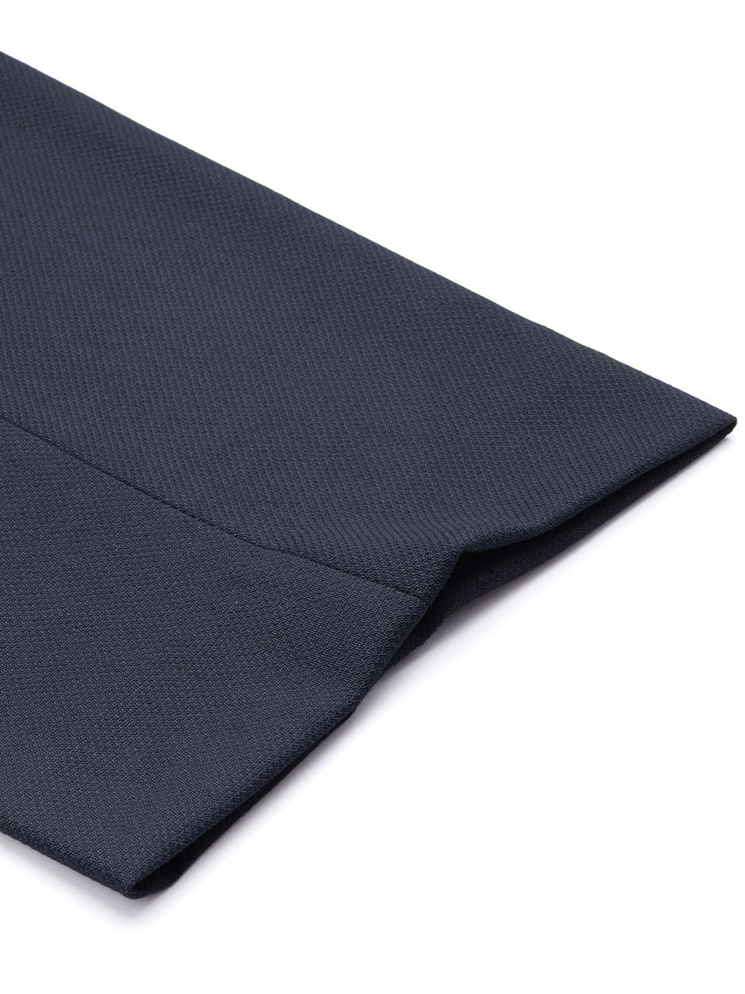 Park Avenue Men Textured Pleated Trousers