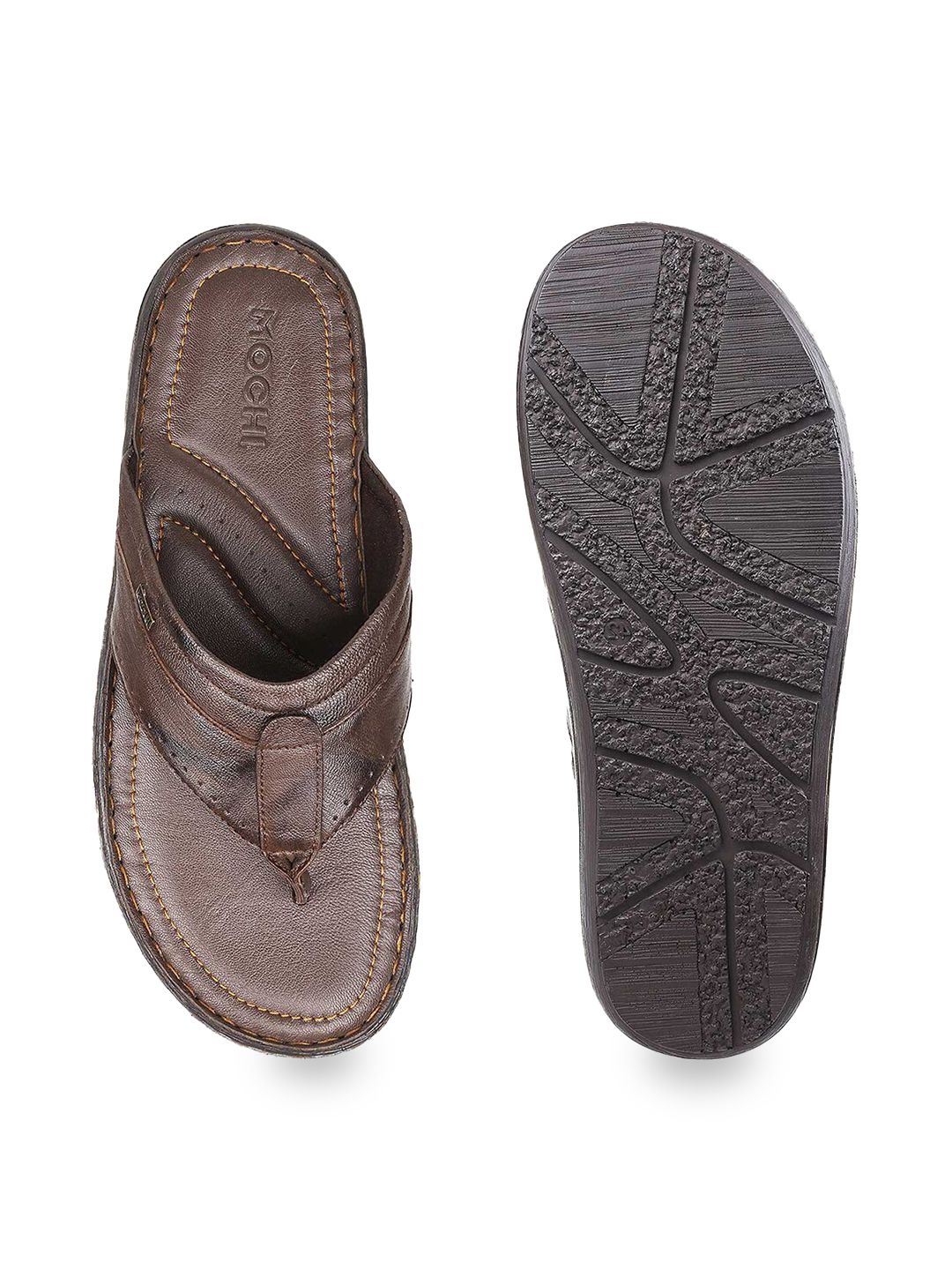 Mochi Men Leather Comfort Sandals