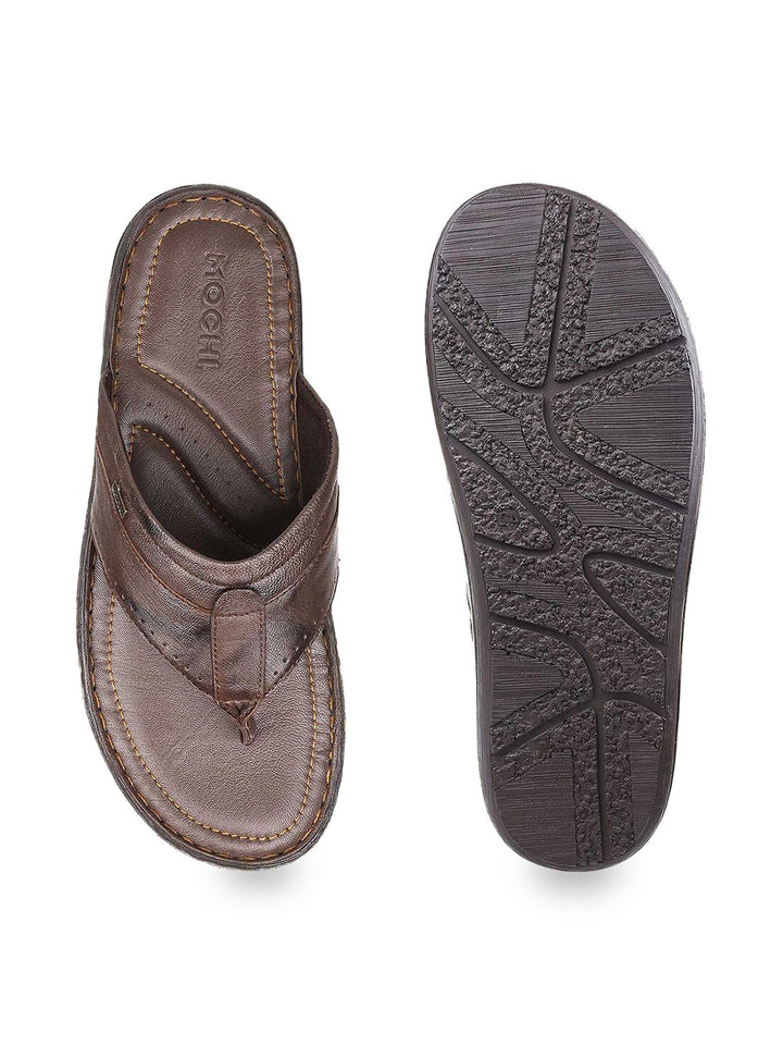 Mochi Men Leather Comfort Sandals