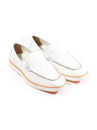 MONKSTORY Escape Walk Slip-On Loafers - White