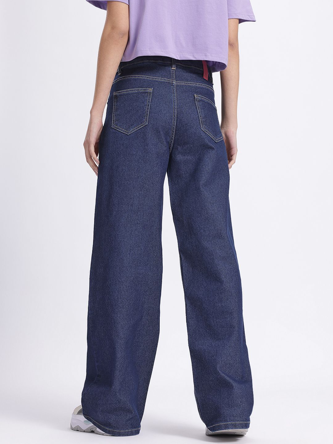 DressBerry Women Baggy Chic Straight Fit Jeans
