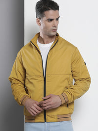 The Indian Garage Co Men Zip-Front Bomber Jacket with Insert Pockets