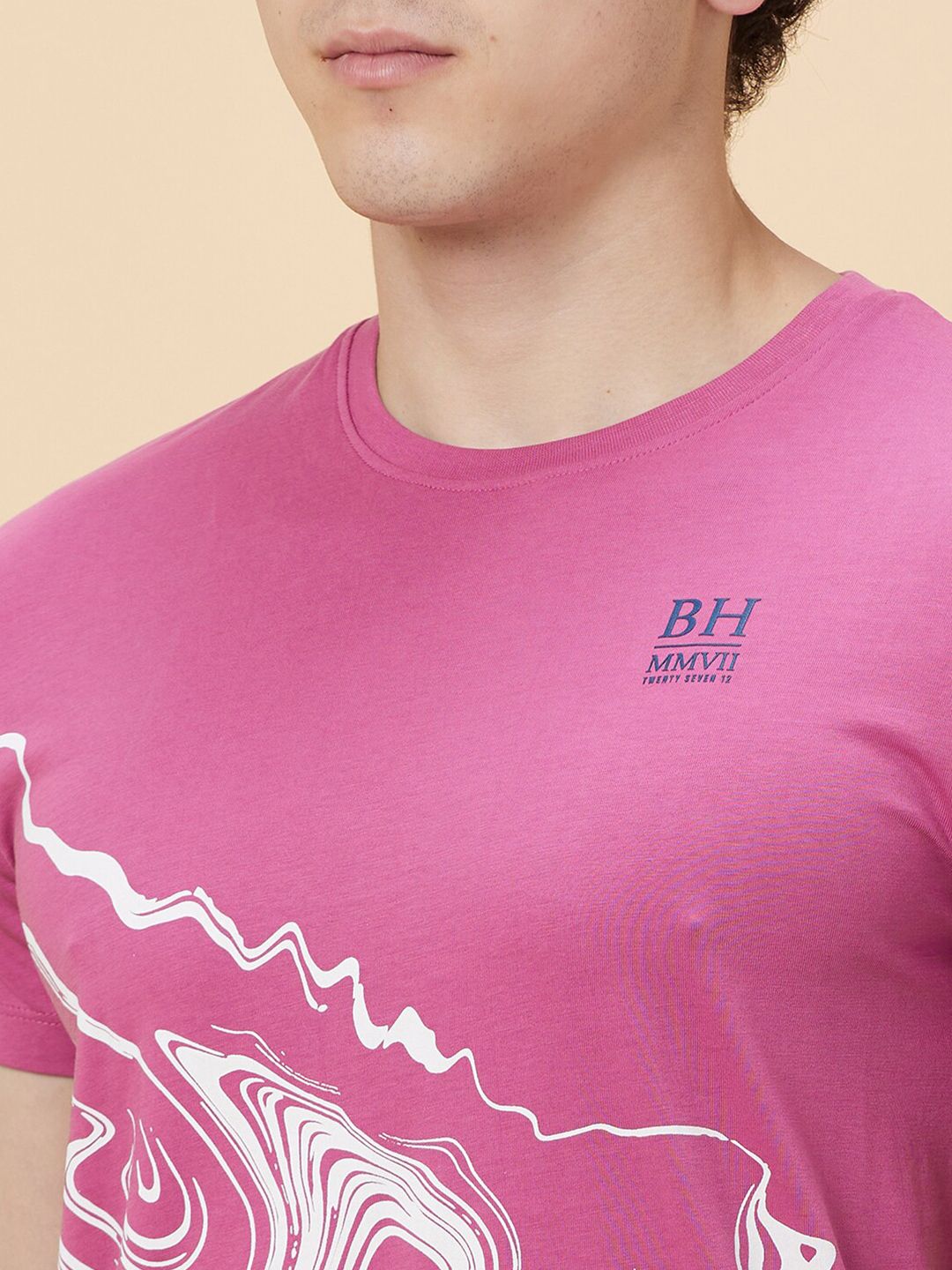Being Human Graphic Printed Pure Cotton T-shirt