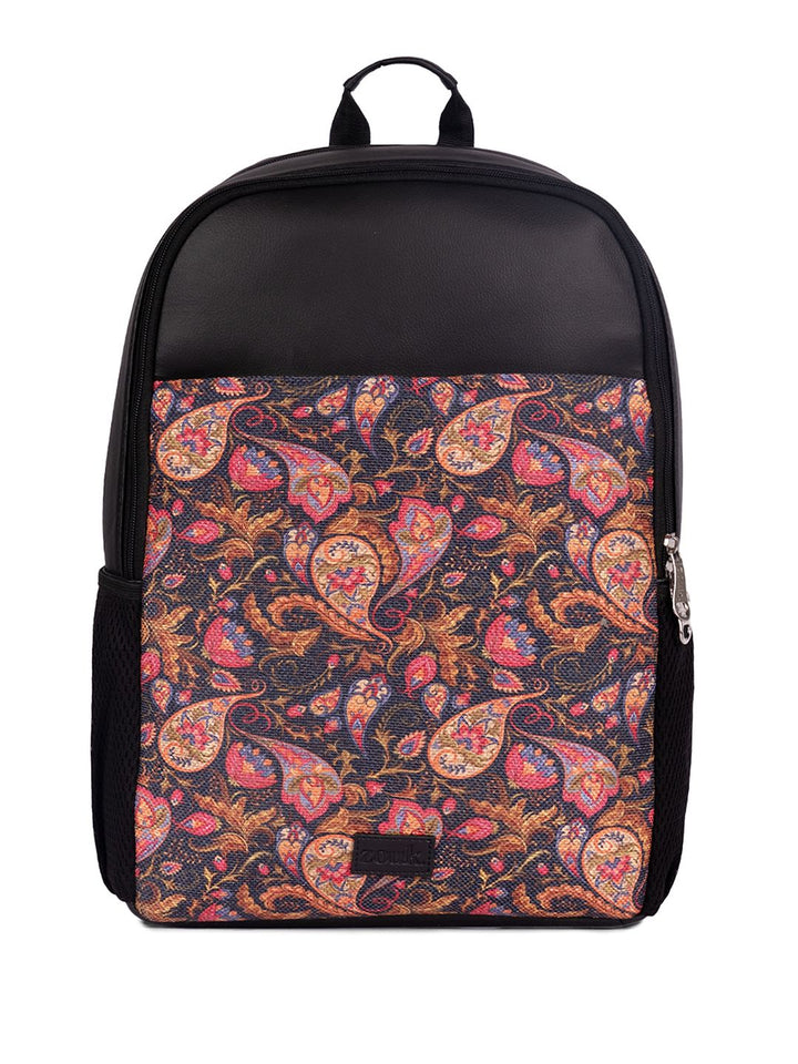 ZOUK Printed Backpack With Compression Straps