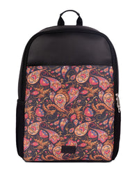 ZOUK Printed Backpack With Compression Straps