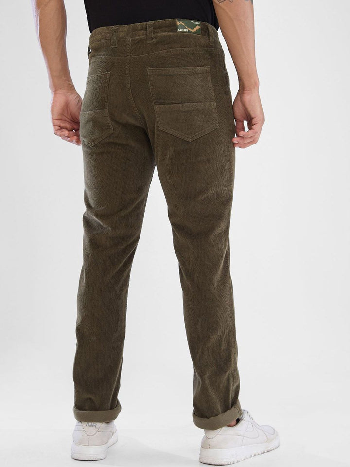 SPYKAR Men Mid-Rise Trousers