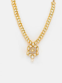 Priyaasi Gold-Plated Kundan-Studded Jewellery Set