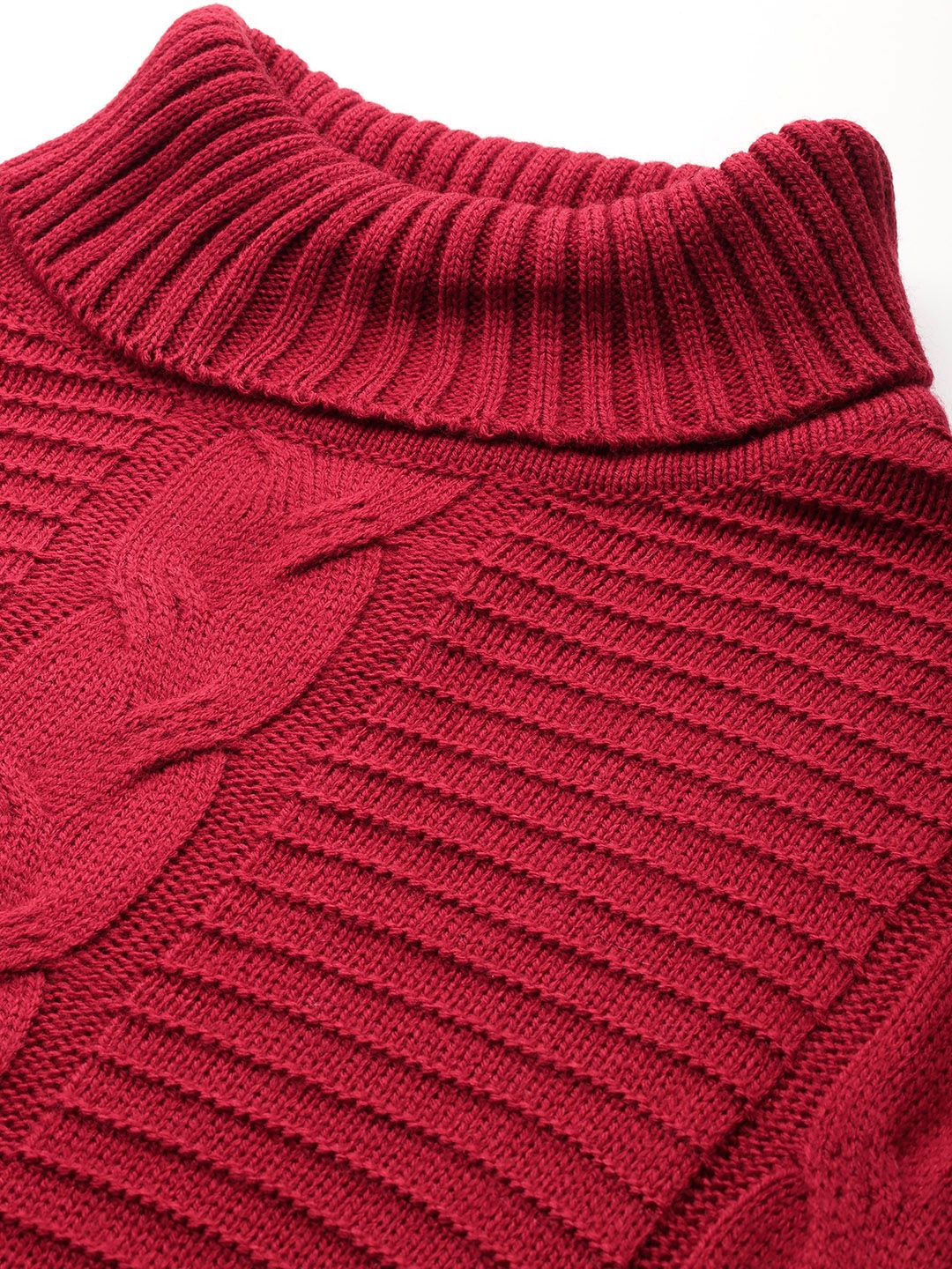 DressBerry Acrylic Cable Knit Pullover