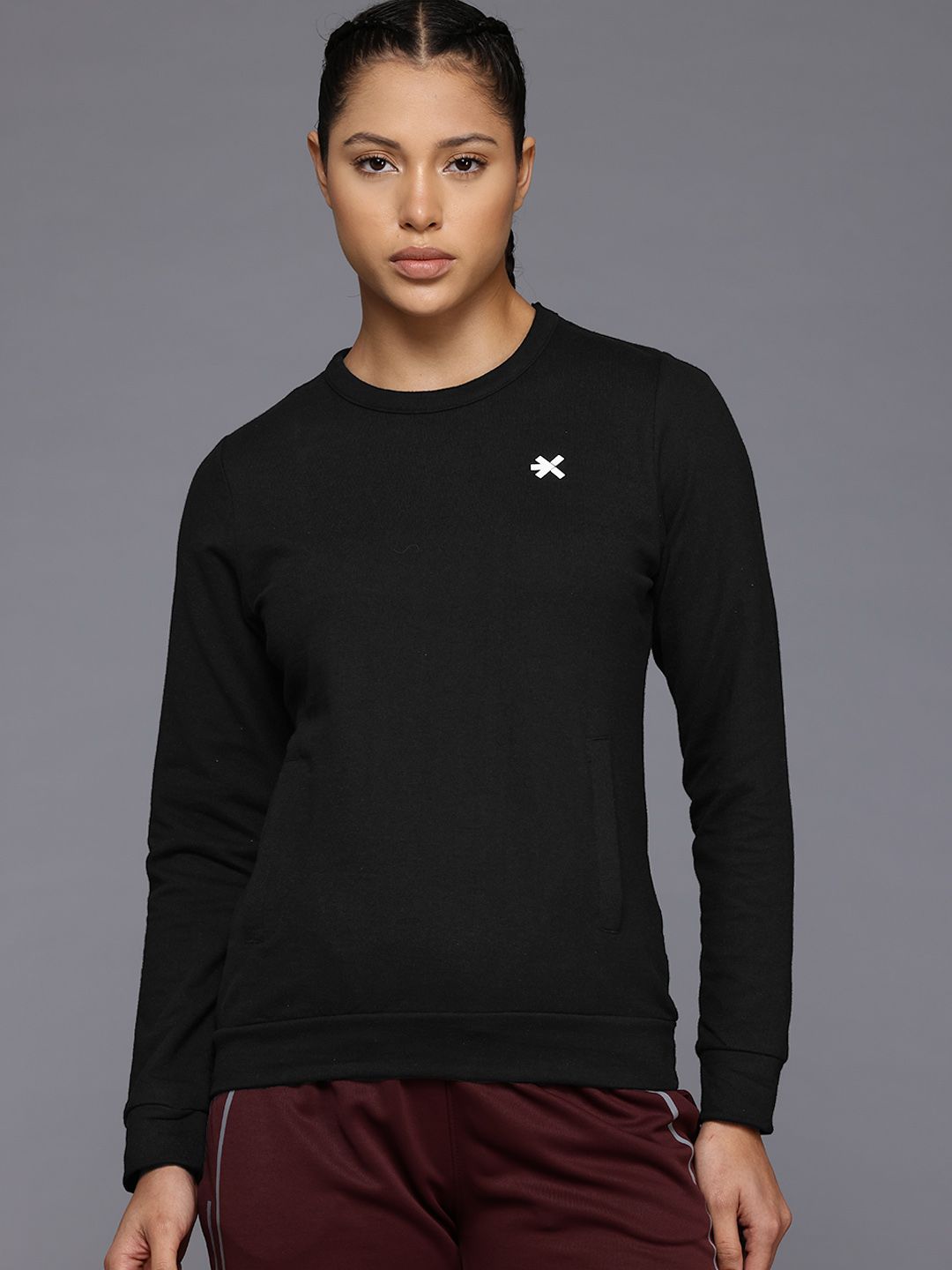 HRX by Hrithik Roshan Printed Training Sweatshirt