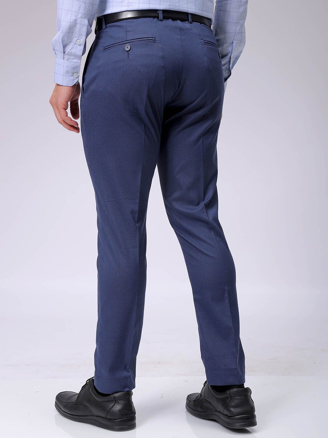 The Indian Garage Co. X Luxe Men Slim Fit Formal Trousers