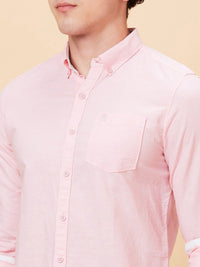 Being Human Button-Down Collar Slim Fit Cotton Casual Shirt